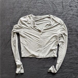 Aerie Superchill Modal Rib Cardigan